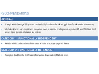 Management of diabetes in elderly | PPTX
