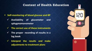 Management of diabetes mellitus type 2 in primary health care setting ...