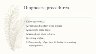 Management of diabetic foot | PPTX