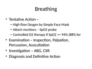 Comprehensive Management of Emergency Patients Using ABCDE Approach | PPTX