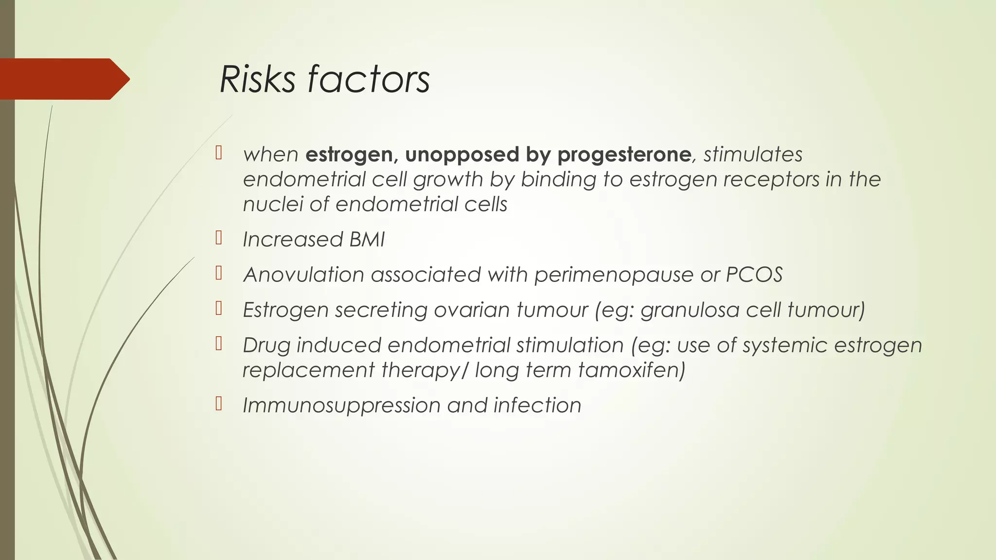 Management of endometrial hyperplasia | PPT