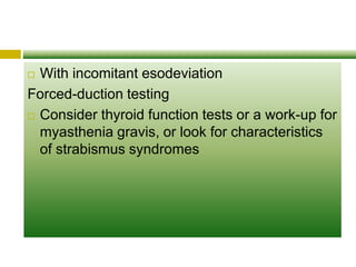 Management of esotropia.ppt