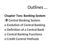 Comprehensive Management of Financial Institutions and Banking Systems ...