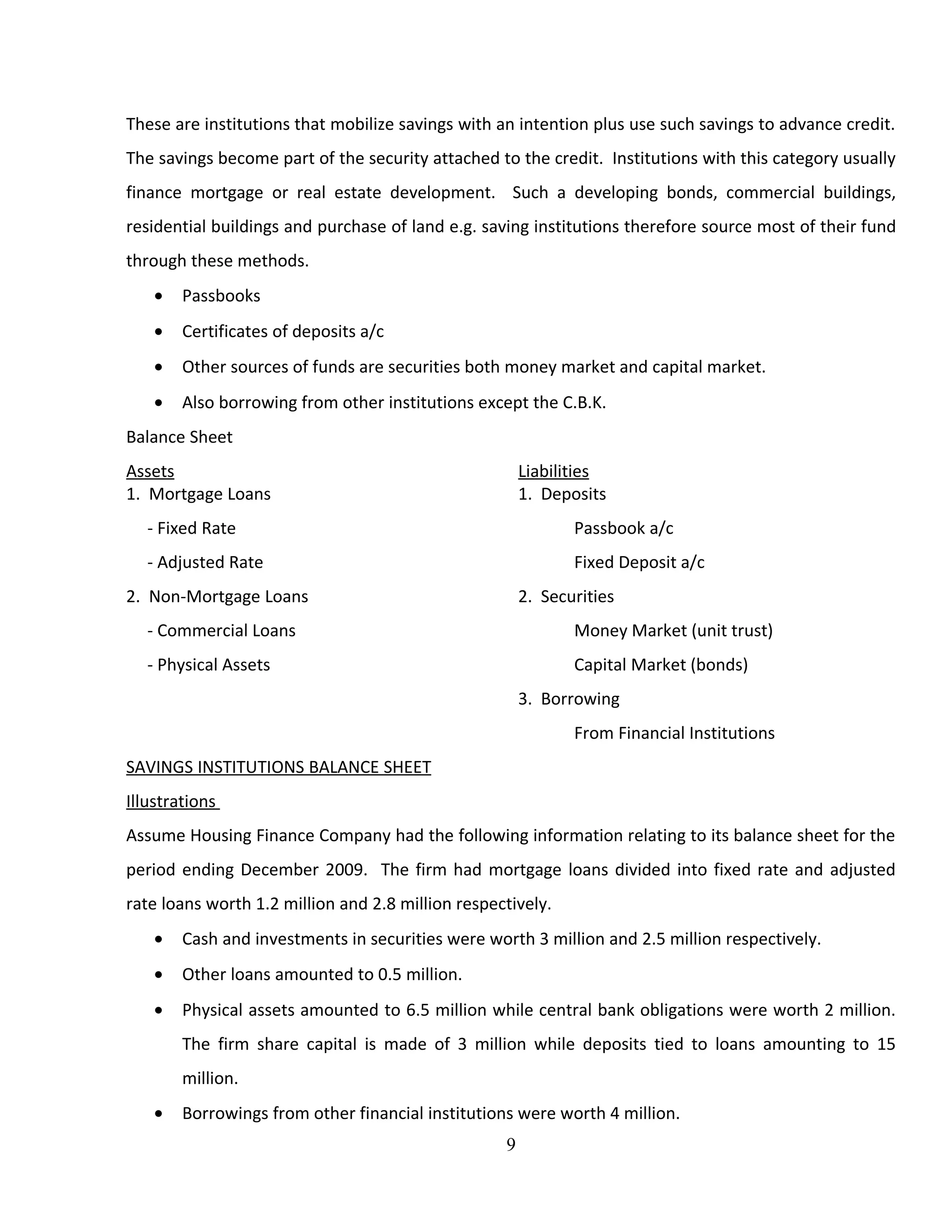 Management of financial institutions | RTF