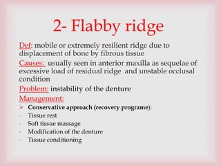 Flared Ridge flat ridge management .pptx