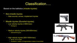 Management of gunshot & non-missile penetrating head injuries.pptx