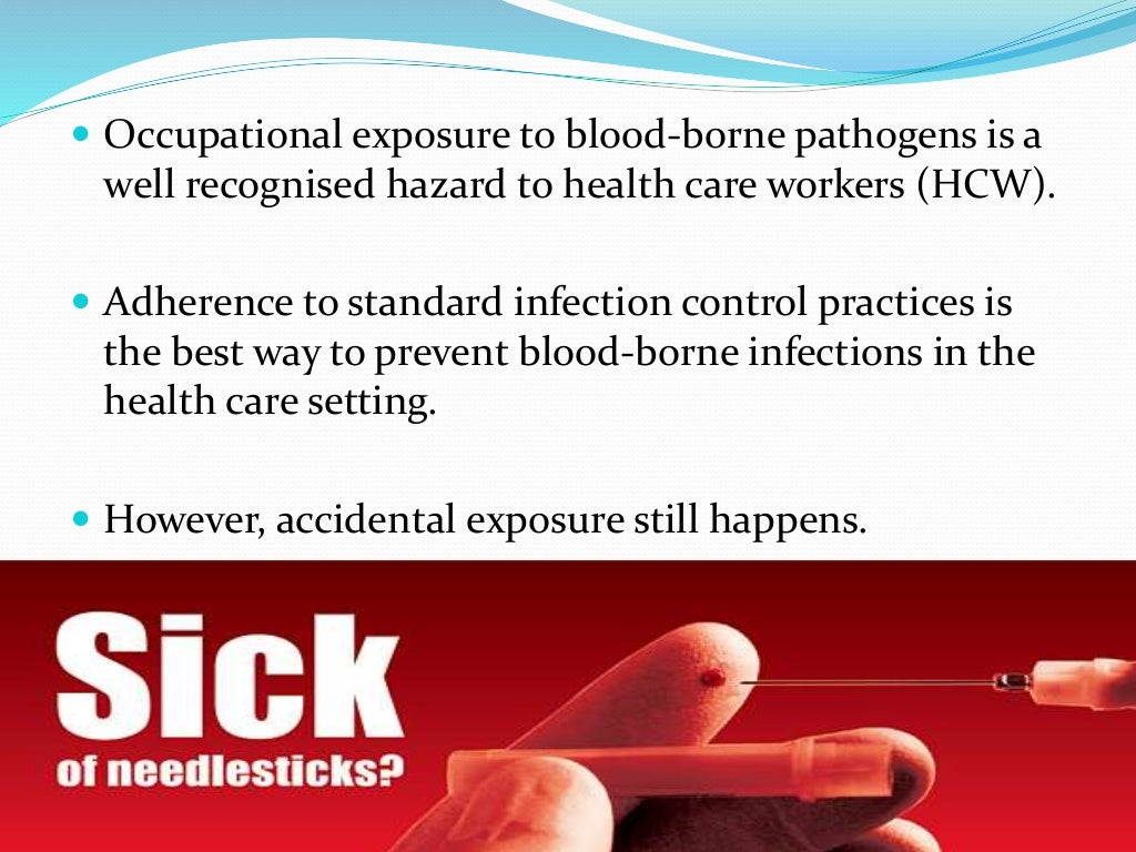 management of hbv & hcv needle stick injury