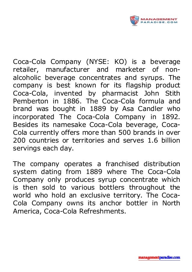 coca cola hrm case study