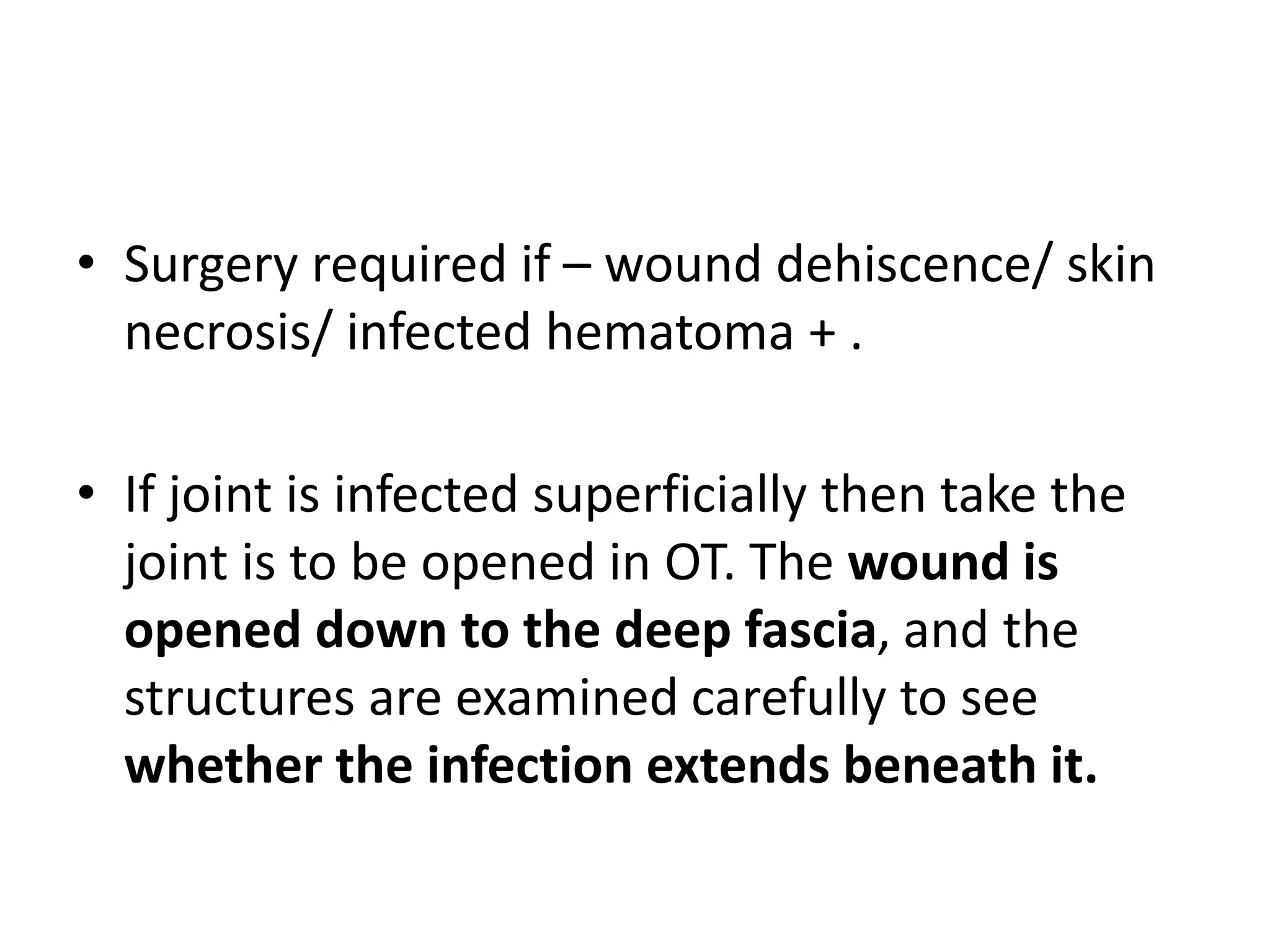 Management of infected total hip replacement | PPTX