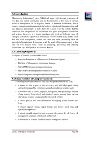 Management of information system | PDF