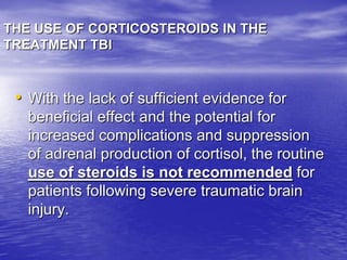 Management of Intercranial Pressure