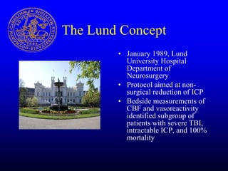 Management of Intercranial Pressure