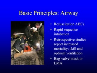 Management of Intercranial Pressure