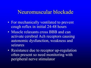 Management of Intercranial Pressure