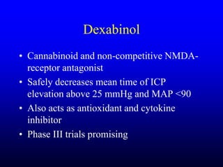 Management of Intercranial Pressure