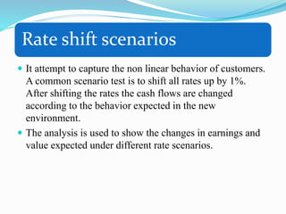 Key Rate Shift Management of interest rate risk | PPTX
