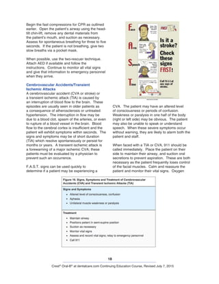 Management of medical emergencies in the dental office | PDF