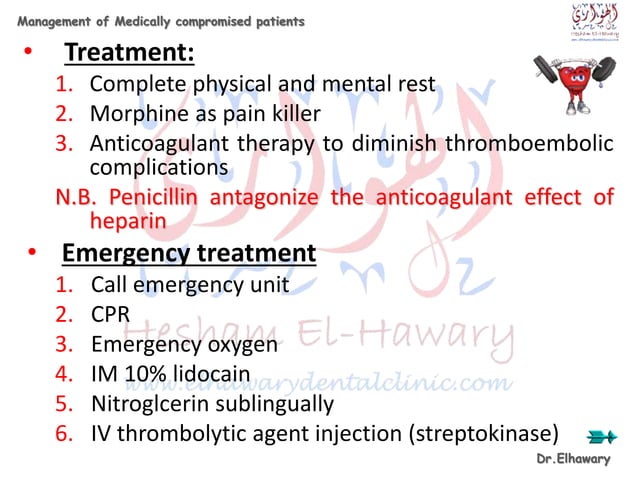 Management of medically compromised patients | PPTX