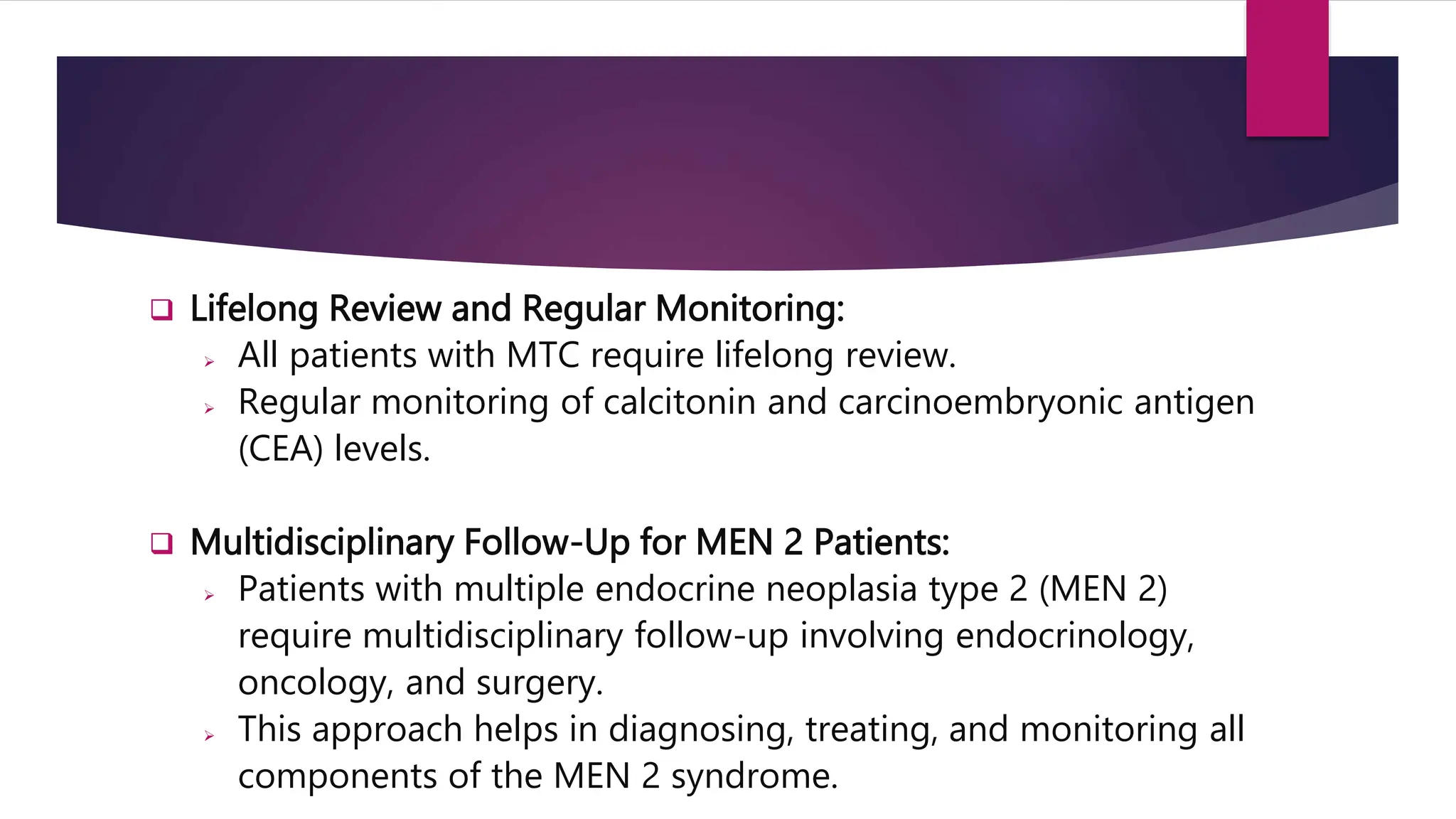 Management of Medullary Thyroid Cancer/anaplastic thyroid cancer ...