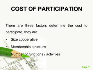 Management of member’s participation | PPTX