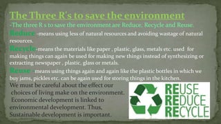 Management of natural resources | PPTX