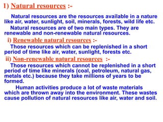 MANAGEMENT OF NATURAL RESOURCES.ppt.pdf | Free Download