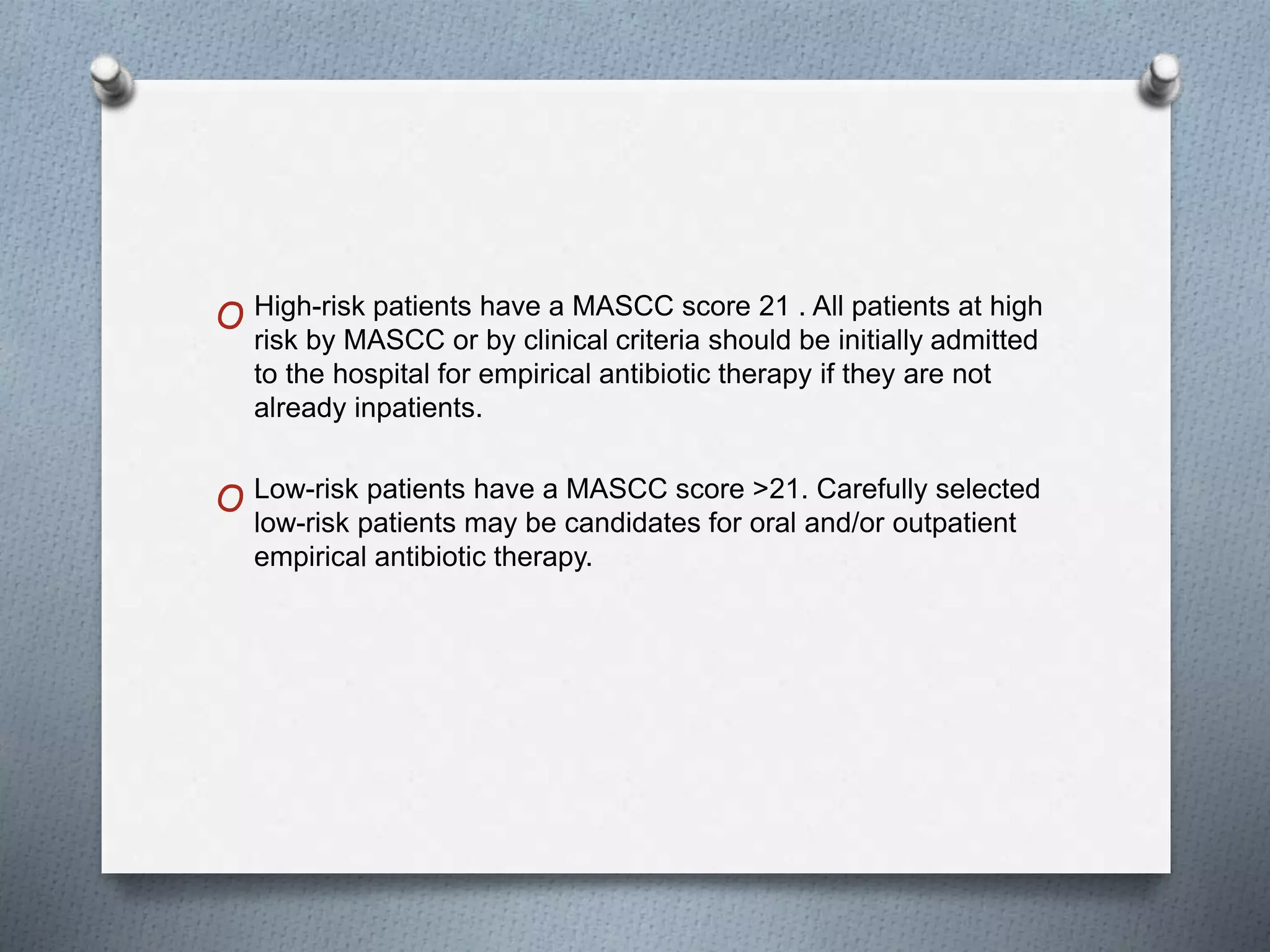 Management of neutropenic fever in pts chemotherapy | PPTX