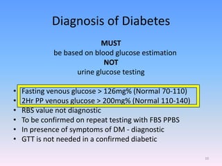 Management of a New Diabetes Patient | PPTX