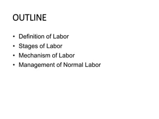 Management of normal labour Final yr.pptx