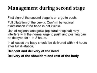Management of normal labour Final yr.pptx