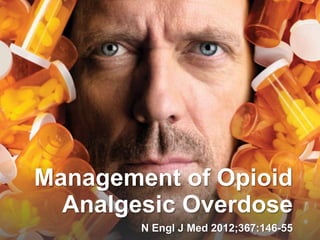 Management of Opioid
  Analgesic Overdose
        N Engl J Med 2012;367:146-55
 