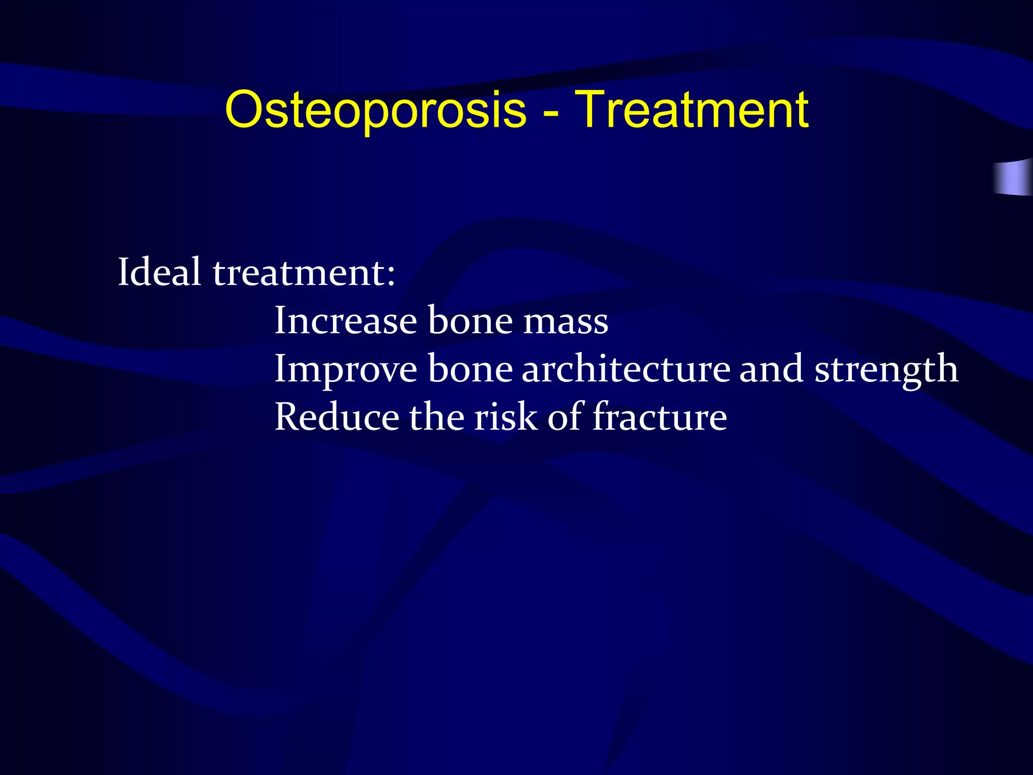 Management of osteoporosis | PPT
