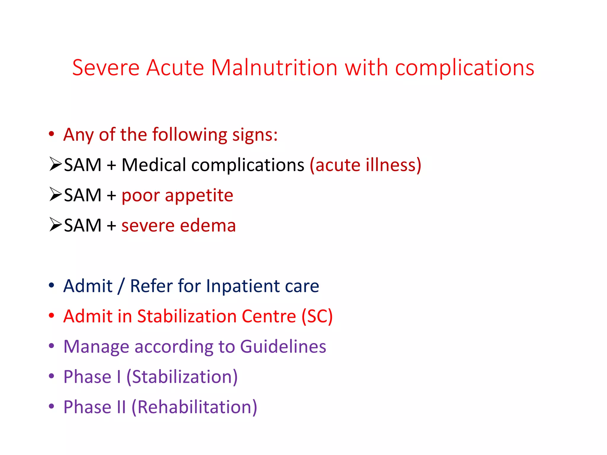 Management of pcm and sam 2021