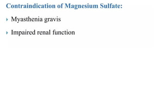 Obstetrics: Management of Pre Eclampsia. | PPTX