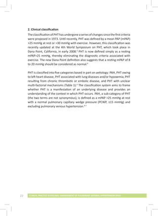 CPG Management of pulmonary arterial hypertension (pah) | PDF