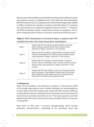CPG Management of pulmonary arterial hypertension (pah) | PDF