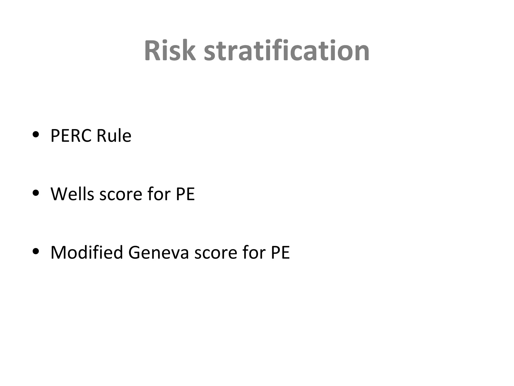 Pulmonary embolism in Emergency Department v2.0 | PPT