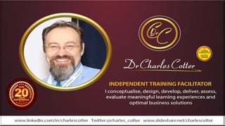 SCOPE OF TRAINING
• INTRODUCTION AND CONTEXTUALIZATION
• STUDY UNIT 1: CRITICAL SUCCESS FACTORS,
CHALLLENGES AND CONSTRAIN...