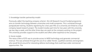 Open innovation and technology transfer chp 11 | PPTX