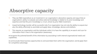 Open innovation and technology transfer chp 11 | PPTX
