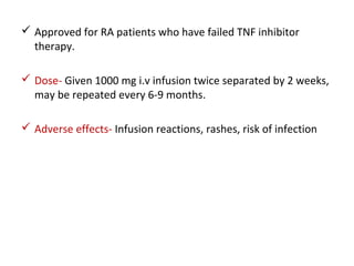 Management of rheumatoid arthritis | PPT