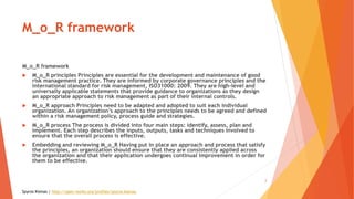 Management of risk introduction | PPTX