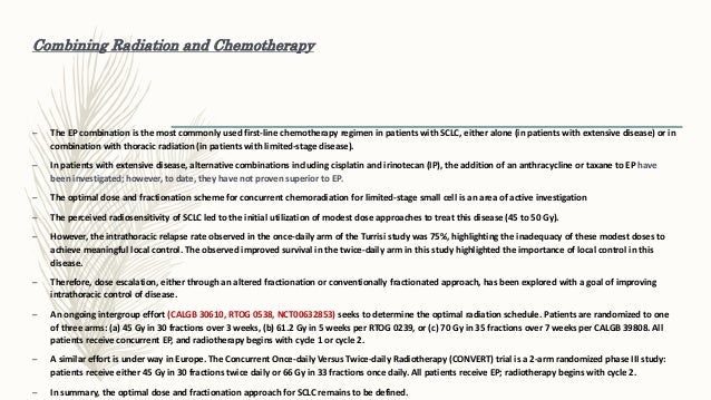 Management of small cell lung cancer