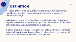 Comprehensive Management of Seizures in Children: Diagnosis, Causes ...