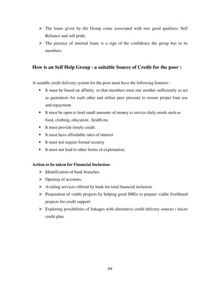 Selfhelp Group Form MANAGEMENT OF SELF HELP GROUPS | PDF