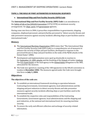 Management of shipping (1) | PDF
