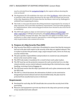 Management of shipping (1) | PDF