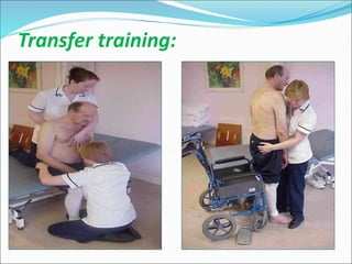 Transfer training:
 