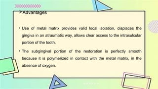 Management of Subgingival Carious Lesion.pptx