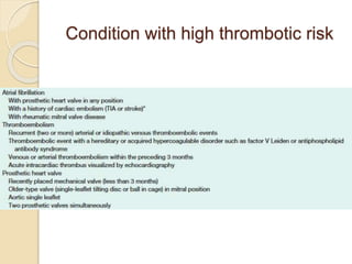 Management of Surgical Patients Receiving Anticoagulation and ...